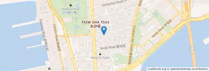 Mapa de ubicacion de Hatsuyuki en Çin, Guangdong, Hong Kong, Kowloon, Yeni Bölgeler, 油尖旺區 Yau Tsim Mong District.