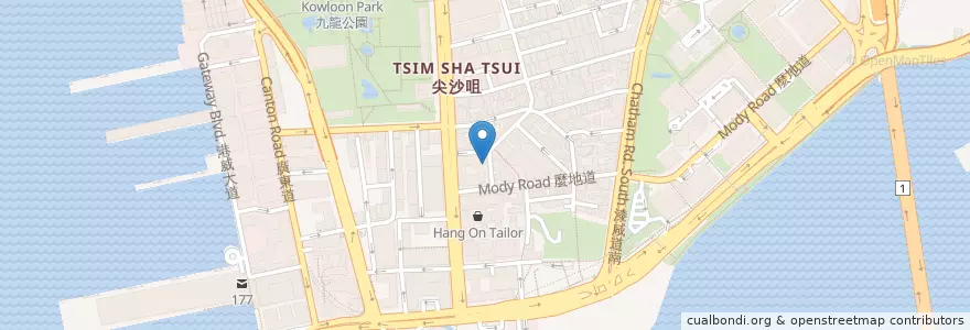 Mapa de ubicacion de Unison Foreign Exchange en Китай, Гуандун, Гонконг, Цзюлун, Новые Территории, 油尖旺區 Yau Tsim Mong District.