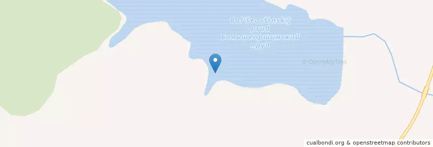 Mapa de ubicacion de Марковское сельское поселение en Russland, Föderationskreis Wolga, Mari El, Оршанский Район, Марковское Сельское Поселение.