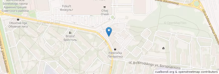 Mapa de ubicacion de Фармани en Rusia, Приволжский Федеральный Округ, Óblast De Nizhni Nóvgorod, Городской Округ Нижний Новгород.