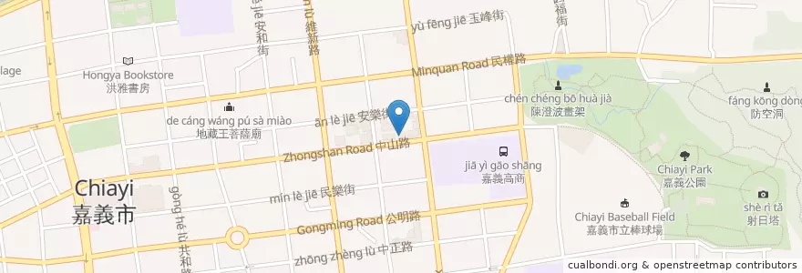 Mapa de ubicacion de 阿典師 en Taiwan, 臺灣省, 嘉義市, 嘉義縣, 東區.