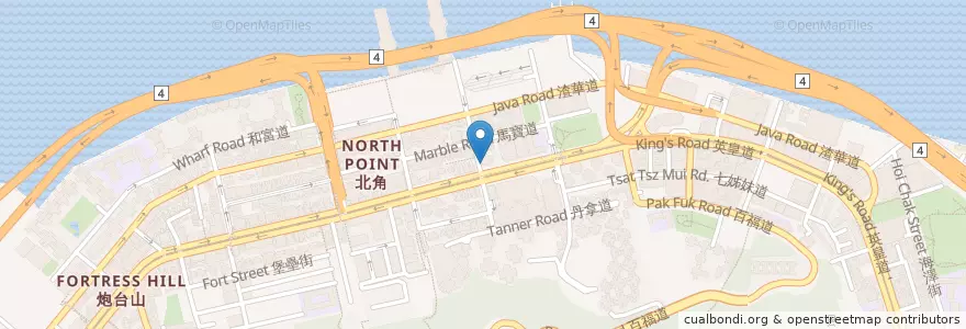 Mapa de ubicacion de International Christian Assembly en Chine, Guangdong, Hong Kong, Île De Hong Kong, Nouveaux Territoires, 東區 Eastern District.