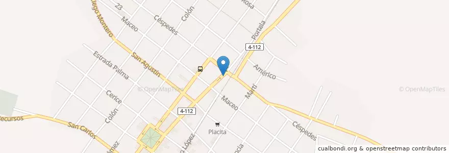 Mapa de ubicacion de Aire en 古巴, Cienfuegos, Palmira.
