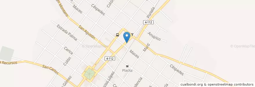 Mapa de ubicacion de Aire Papito en 古巴, Cienfuegos, Palmira.