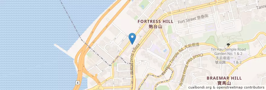 Mapa de ubicacion de Buono en 中国, 广东省, 香港 Hong Kong, 香港島 Hong Kong Island, 新界 New Territories, 東區 Eastern District.
