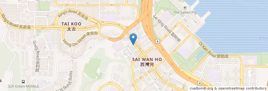 Mapa de ubicacion de Dr. Keith Lee en 중국, 광둥성, 홍콩, 홍콩섬, 신제, 東區 Eastern District.