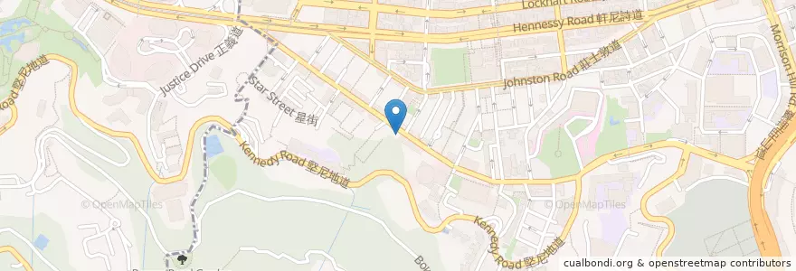 Mapa de ubicacion de 金福茶餐廳 Kam Fook Restaurant en چین, گوانگ‌دونگ, هنگ‌کنگ, جزیره هنگ کنگ, 新界 New Territories, 灣仔區 Wan Chai District.