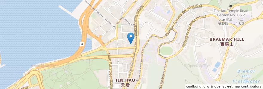 Mapa de ubicacion de Chris & Nicola's Animal Hospital en 中国, 广东省, 香港 Hong Kong, 香港島 Hong Kong Island, 新界 New Territories, 灣仔區 Wan Chai District.