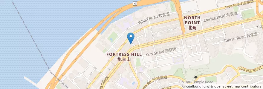 Mapa de ubicacion de Watsons en 中国, 广东省, 香港 Hong Kong, 香港島 Hong Kong Island, 新界 New Territories, 東區 Eastern District.
