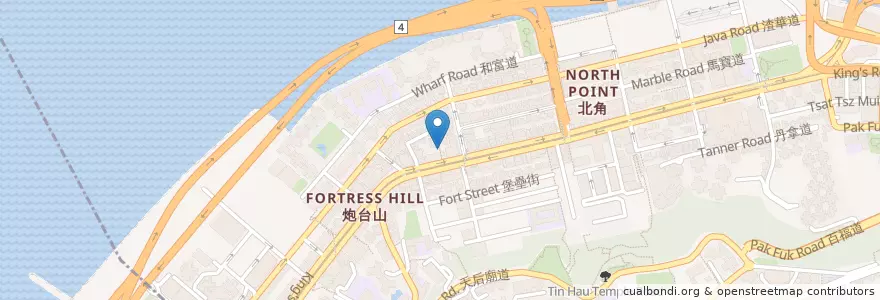 Mapa de ubicacion de Chi Shing Medicine en China, Guangdong, Hongkong, Hong Kong Island, New Territories, 東區 Eastern District.