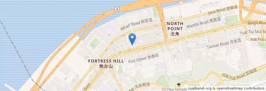 Mapa de ubicacion de Best Tai en 中国, 广东省, 香港, 香港島, 新界, 東區.