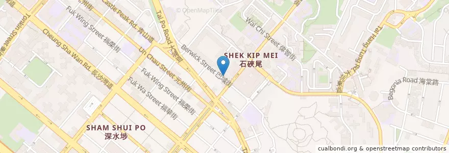 Mapa de ubicacion de Tsui Yuen en 中国, 广东省, 香港 Hong Kong, 九龍 Kowloon, 新界 New Territories, 深水埗區 Sham Shui Po District.