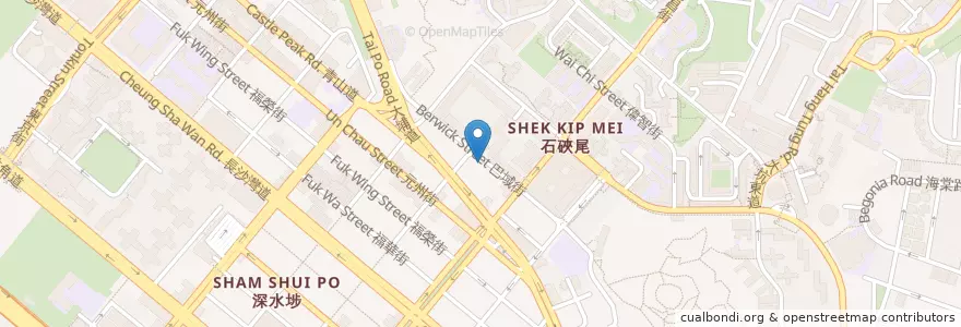 Mapa de ubicacion de Dr. Chan Hung Chiu en Cina, Guangdong, Hong Kong, Kowloon, Nuovi Territori, 深水埗區 Sham Shui Po District.