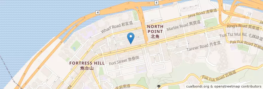 Mapa de ubicacion de Watsons en China, Guangdong, Hong Kong, Pulau Hong Kong, Wilayah Baru, 東區 Eastern District.