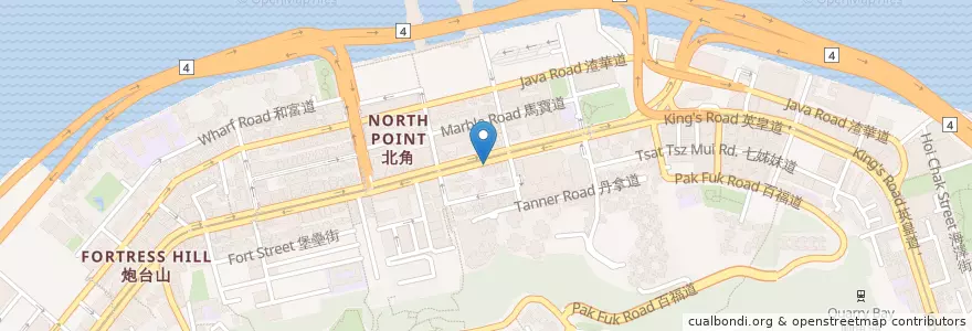 Mapa de ubicacion de Taipan en China, Guangdong, Hongkong, Hong Kong Island, New Territories, 東區 Eastern District.