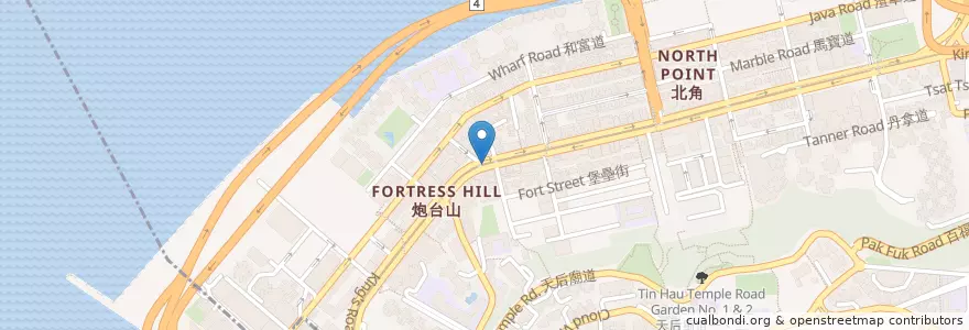 Mapa de ubicacion de Shing Feng Money Exchange en 中国, 广东省, 香港, 香港島, 新界, 東區.