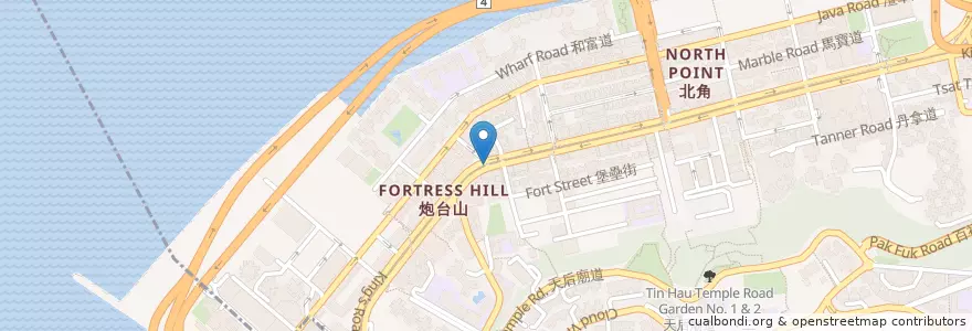 Mapa de ubicacion de Star Seafood en 中国, 广东省, 香港, 香港島, 新界, 東區.