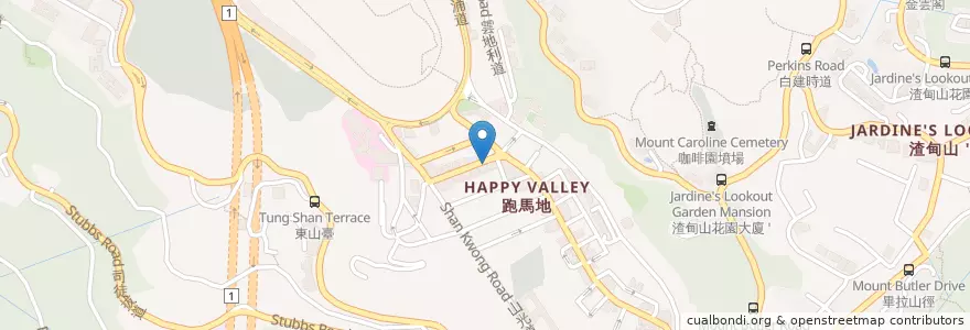Mapa de ubicacion de Bank of China en 中国, 广东省, 香港 Hong Kong, 香港島 Hong Kong Island, 新界 New Territories, 灣仔區 Wan Chai District.
