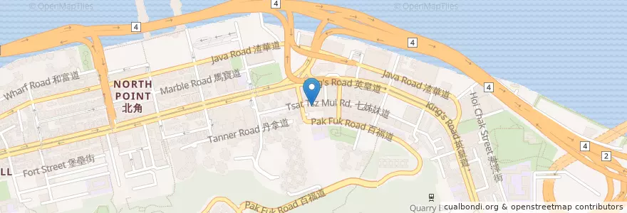 Mapa de ubicacion de Tang Shiu Dental Clinic en China, Guangdong, Hongkong, Hongkong, New Territories, 東區 Eastern District.