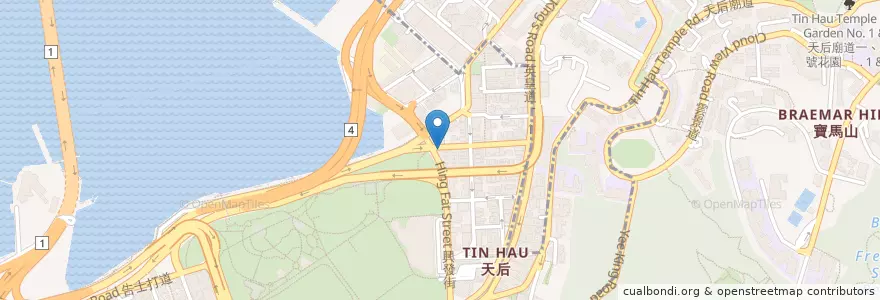 Mapa de ubicacion de Majesty Chinese Restaurant en 中国, 广东省, 香港 Hong Kong, 香港島 Hong Kong Island, 新界 New Territories, 灣仔區 Wan Chai District.