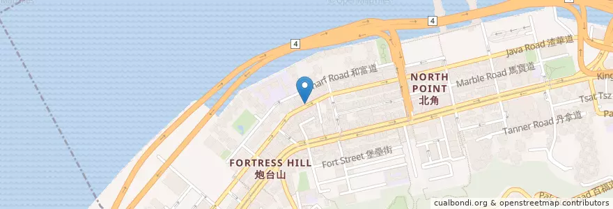 Mapa de ubicacion de Pro Smile en China, Guangdong, Hong Kong, Pulau Hong Kong, Wilayah Baru, 東區 Eastern District.