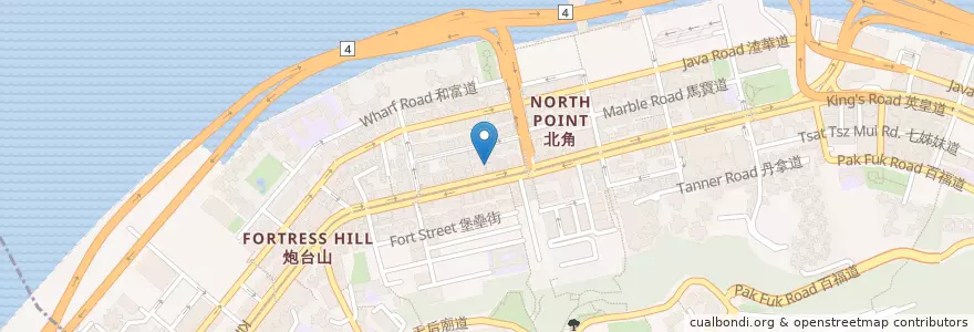 Mapa de ubicacion de Watsons en Çin, Guangdong, Hong Kong, Hong Kong Adası, Yeni Bölgeler, 東區 Eastern District.