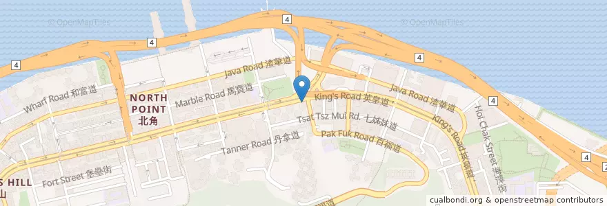 Mapa de ubicacion de Kit Pharm Dispensary en الصين, غوانغدونغ, هونغ كونغ, جزيرة هونغ كونغ, الأقاليم الجديدة, 東區 Eastern District.