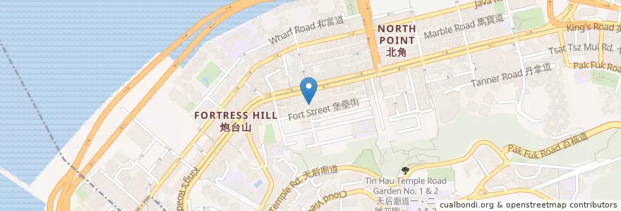 Mapa de ubicacion de Ngai Hing Money Exchange en Chine, Guangdong, Hong Kong, Île De Hong Kong, Nouveaux Territoires, 東區 Eastern District.