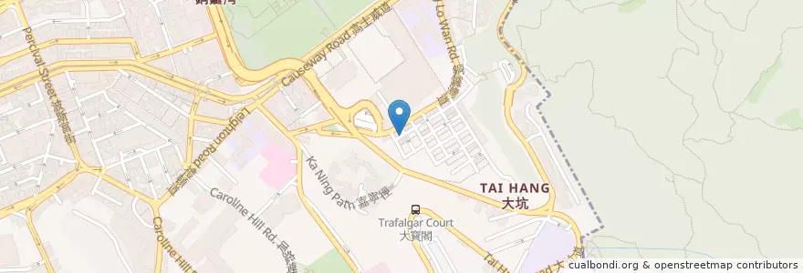 Mapa de ubicacion de Buddy en الصين, غوانغدونغ, هونغ كونغ, جزيرة هونغ كونغ, الأقاليم الجديدة, 灣仔區 Wan Chai District.