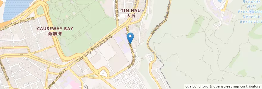 Mapa de ubicacion de Man Tei en 中国, 広東省, 香港, 香港島, 新界, 灣仔區 Wan Chai District.
