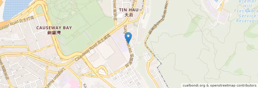 Mapa de ubicacion de Pop Eatery en 中国, 広東省, 香港, 香港島, 新界, 灣仔區 Wan Chai District.