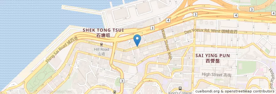 Mapa de ubicacion de Watsons en Китай, Гуандун, Гонконг, Гонконг, Новые Территории, 中西區 Central And Western District.
