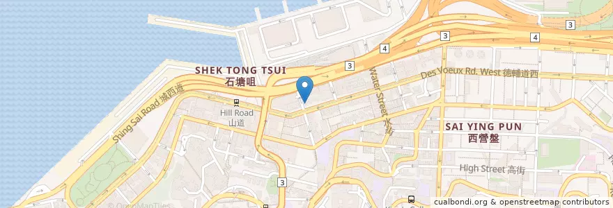 Mapa de ubicacion de Fairchild en 中国, 广东省, 香港 Hong Kong, 香港島 Hong Kong Island, 新界 New Territories, 中西區 Central And Western District.