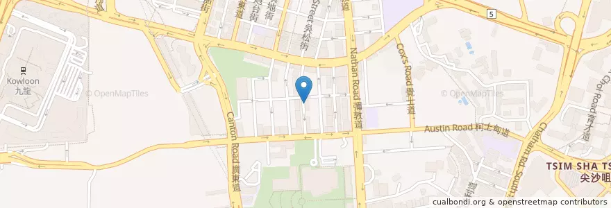 Mapa de ubicacion de Dr. Alec T Y Wing Family Clinic en China, Cantão, Hong Kong, Kowloon, Novos Territórios, 油尖旺區 Yau Tsim Mong District.