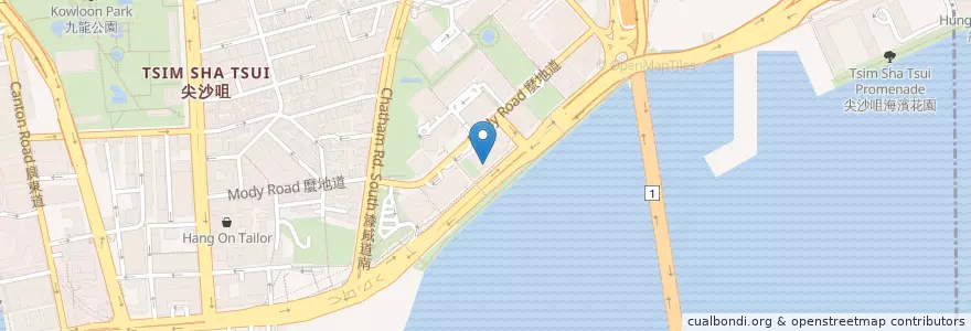 Mapa de ubicacion de La Villa en 中国, 广东省, 香港 Hong Kong, 九龍 Kowloon, 新界 New Territories, 油尖旺區 Yau Tsim Mong District.