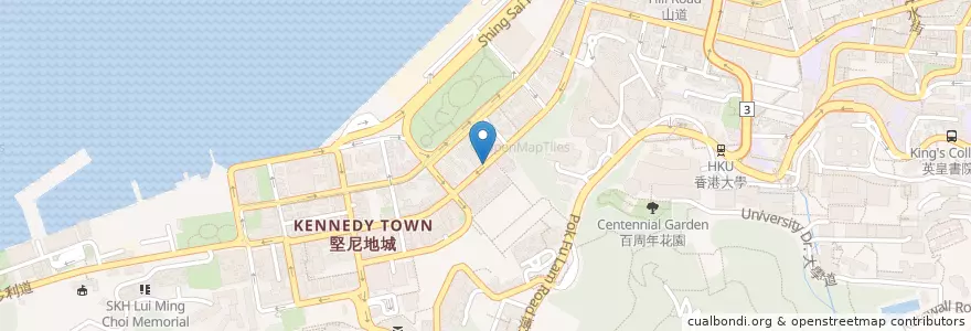 Mapa de ubicacion de Best Food Restaurant en China, Guangdong, Hongkong, Hongkong, New Territories, 中西區 Central And Western District.