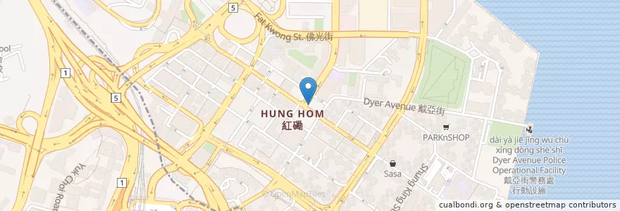Mapa de ubicacion de 永隆銀行 Wing Lung Bank en 中国, 广东省, 香港, 九龍, 新界, 九龍城區.