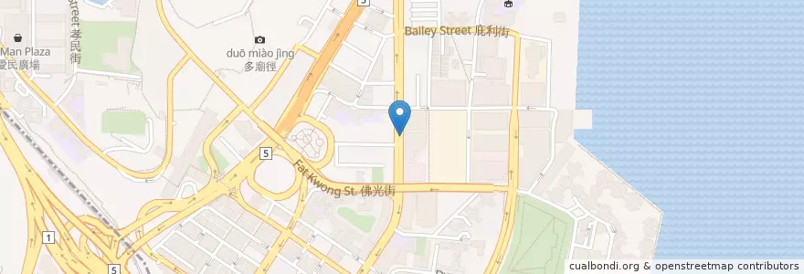 Mapa de ubicacion de Standard Chartered en 中国, 広東省, 香港, 九龍, 新界, 九龍城區 Kowloon City District.