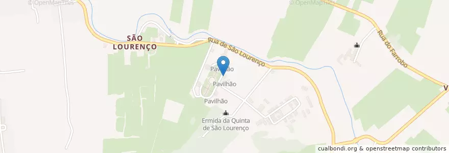 Mapa de ubicacion de Pavilhão en Португалия, Азорские Острова, Faial, Horta, Horta (Conceição).