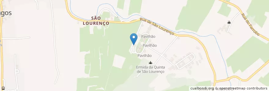 Mapa de ubicacion de Pavilhão en 葡萄牙, 亚速尔群岛, Faial, Horta.