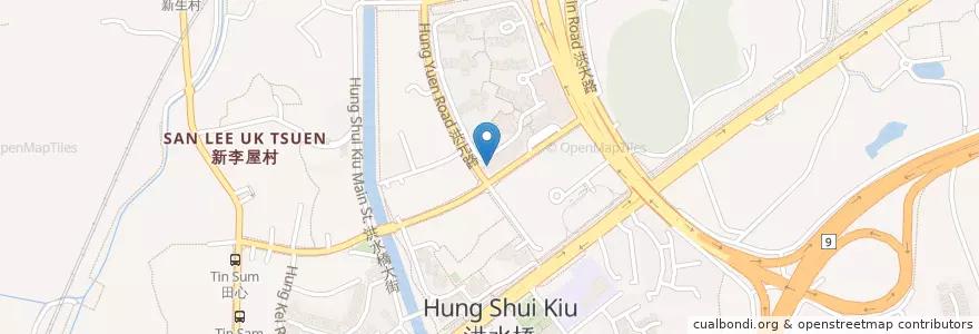 Mapa de ubicacion de McDonald's en الصين, هونغ كونغ, غوانغدونغ, الأقاليم الجديدة, 元朗區 Yuen Long District.
