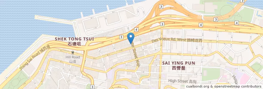 Mapa de ubicacion de Max Luck Exchange en Çin, Guangdong, Hong Kong, Hong Kong Adası, Yeni Bölgeler, 中西區 Central And Western District.