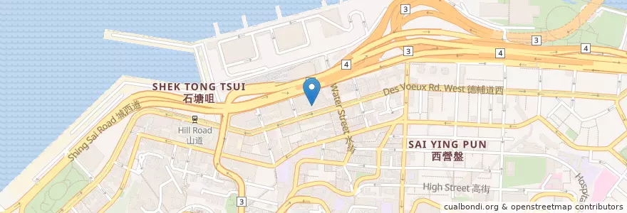 Mapa de ubicacion de Abundant Life en 中国, 广东省, 香港 Hong Kong, 香港島 Hong Kong Island, 新界 New Territories, 中西區 Central And Western District.
