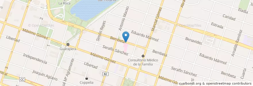 Mapa de ubicacion de Cuerpo de Guardia en Kuba, Ciego De Ávila, Ciego De Ávila, Ciudad De Ciego De Ávila, Ciudad De Ciego De Ávila.