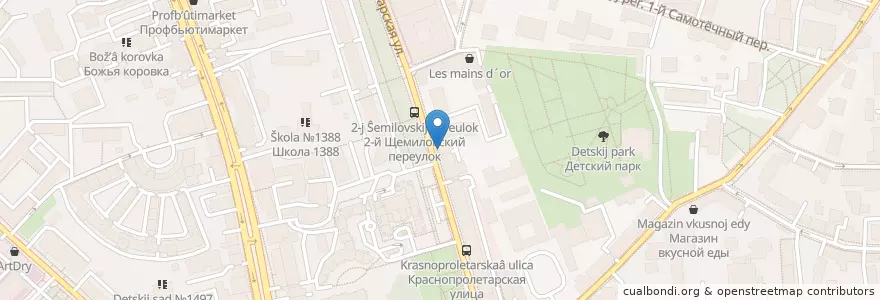 Mapa de ubicacion de Прайм en Russia, Distretto Federale Centrale, Москва, Центральный Административный Округ, Тверской Район.