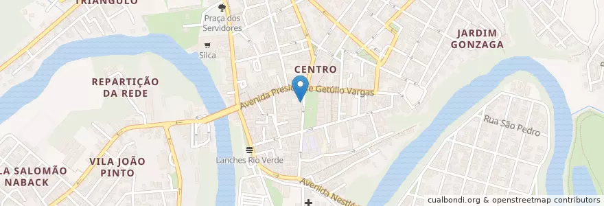 Mapa de ubicacion de Bar e Lanchonete dos Amigos en Brasil, Região Sudeste, Minas Gerais, Região Geográfica Intermediária De Varginha, Microrregião Varginha, Três Corações.
