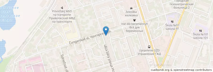 Mapa de ubicacion de Окские Зори en ロシア, 沿ヴォルガ連邦管区, ニジニ・ノヴゴロド州, ニジニ・ノヴゴロド管区.