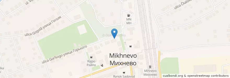 Mapa de ubicacion de Банк Возрождение en Rusia, Distrito Federal Central, Óblast De Moscú, Городской Округ Ступино.