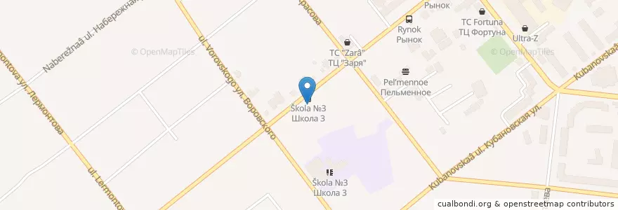 Mapa de ubicacion de Автомойка en 俄罗斯/俄羅斯, Центральный Федеральный Округ, 布良斯克州, Новозыбковский Городской Округ.