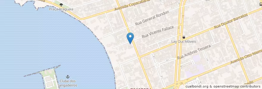 Mapa de ubicacion de Positano Café en 브라질, 남부지방, 히우그란지두술, Região Metropolitana De Porto Alegre, Região Geográfica Intermediária De Porto Alegre, Região Geográfica Imediata De Porto Alegre, 포르투알레그리.